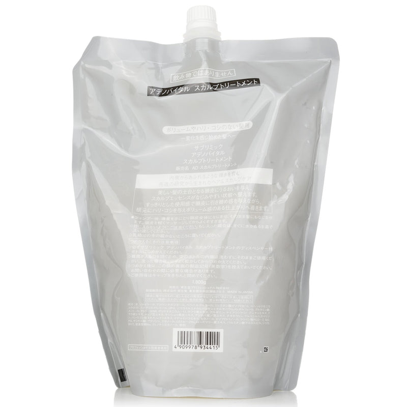 資生堂  Sublimic Adenovital Scalp Treatment Refill (Thinning Hair)   1800g