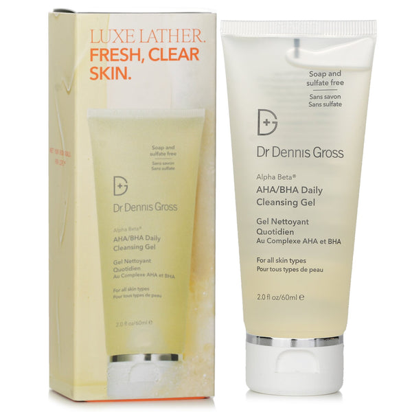 ドクターデニスグロス  Alpha Beta AHA/BHA Daily Cleansing Gel   60ml/2oz