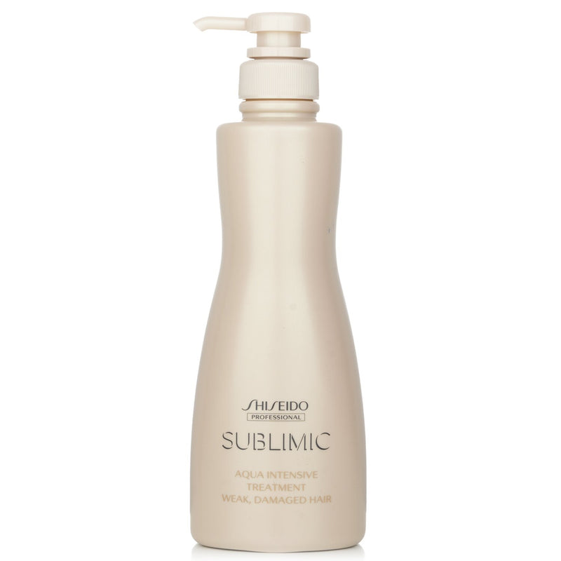 資生堂  Sublimic Aqua Intensive Treatment (Weak, Damaged Hair)   500g