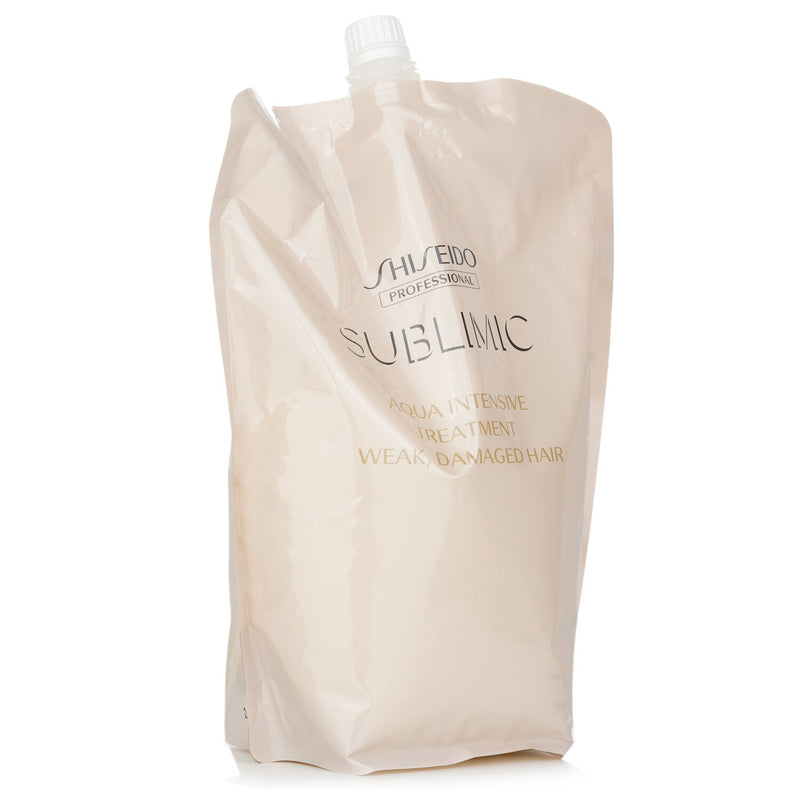 資生堂  Sublimic Aqua Intensive Treatment Refill (Weak, Damaged Hair)   1800g