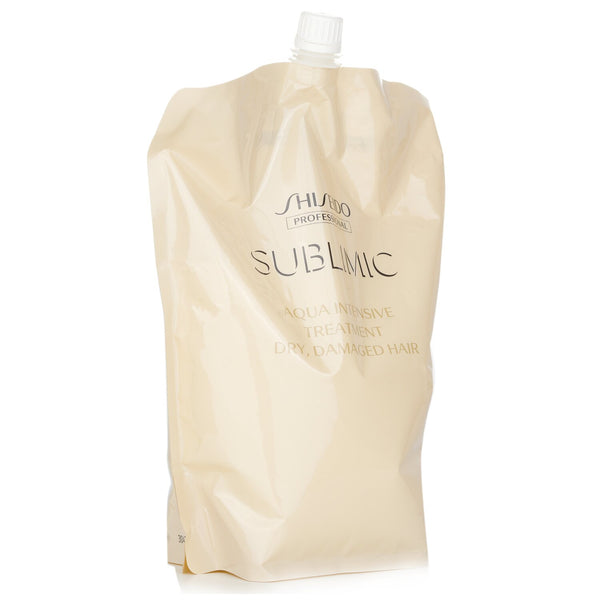 資生堂  Sublimic Aqua Intensive Treatment Refill (Dry, Damaged Hair)   1800g