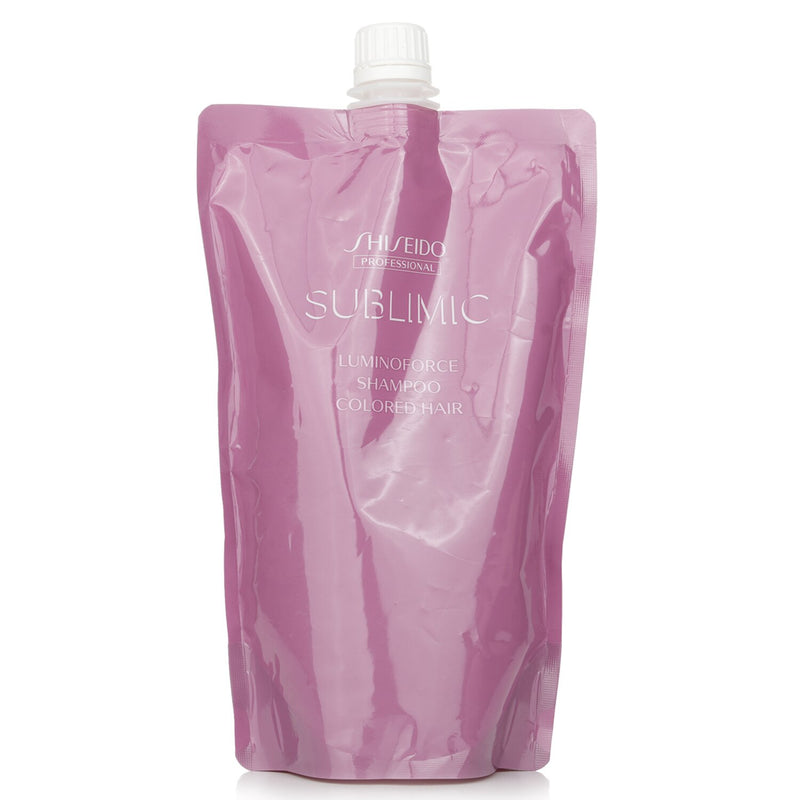 資生堂  Sublimic Luminoforce Shampoo Refill (Colored Hair)   450ml