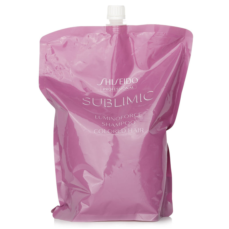 資生堂  Sublimic Luminoforce Shampoo Refill (Colored Hair)   1800ml
