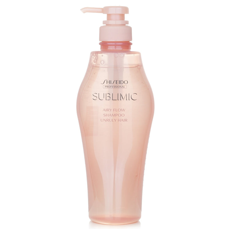 資生堂  Sublimic Airy Flow Shampoo (Unruly Hair)   500ml