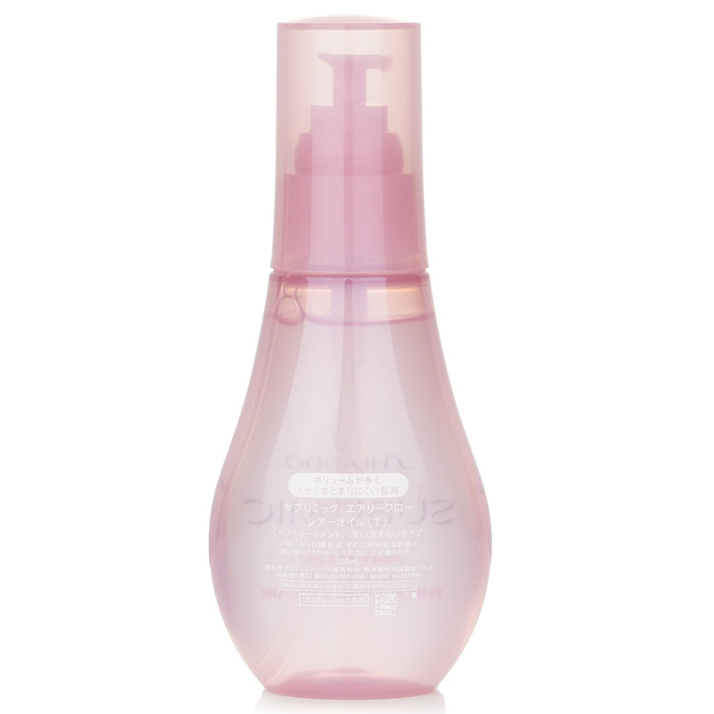 資生堂  Sublimic Airy Flow Sheer Oil (Thick, Unruly Hair)   100ml