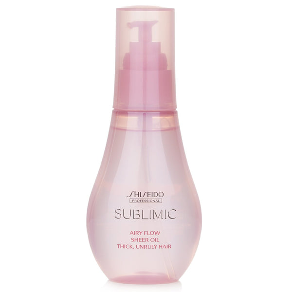 資生堂  Sublimic Airy Flow Sheer Oil (Thick, Unruly Hair)   100ml