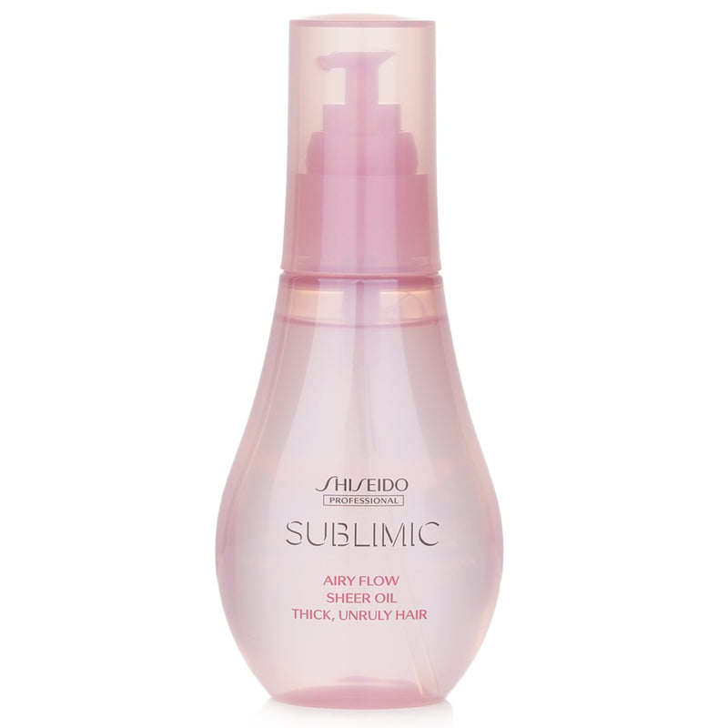 資生堂  Sublimic Airy Flow Sheer Oil (Thick, Unruly Hair)   100ml