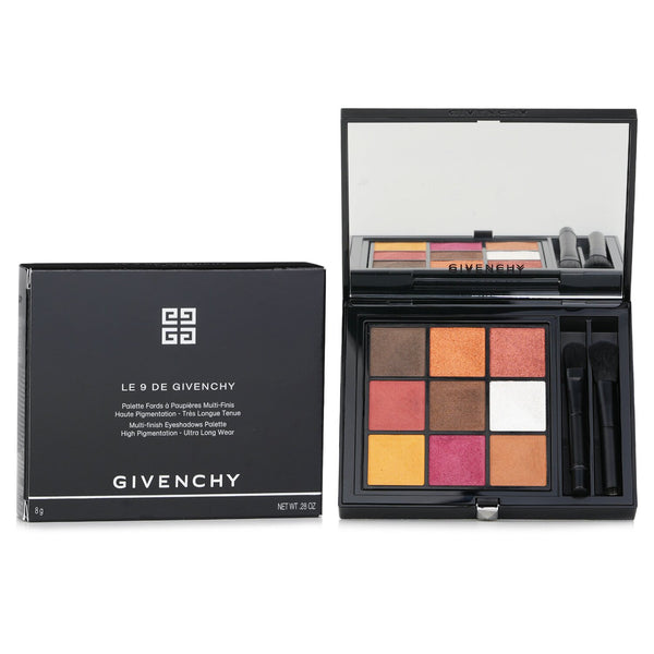 ジバンシィ  Le 9 De Givenchy Multi Finish Eyeshadows Palette (9x Eyeshadow) - # Le 9.05   8g/0.28oz