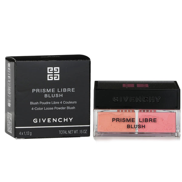 ジバンシィ  Prisme Libre Blush The First 4 Color Loose Powder Blush - # 3 Voile Corail   4x1.12g/0.15oz