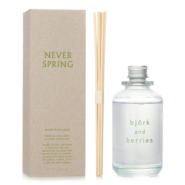 ビヨルク & ベリーズ  Never Spring Reed Diffuser   200ml/6.76oz