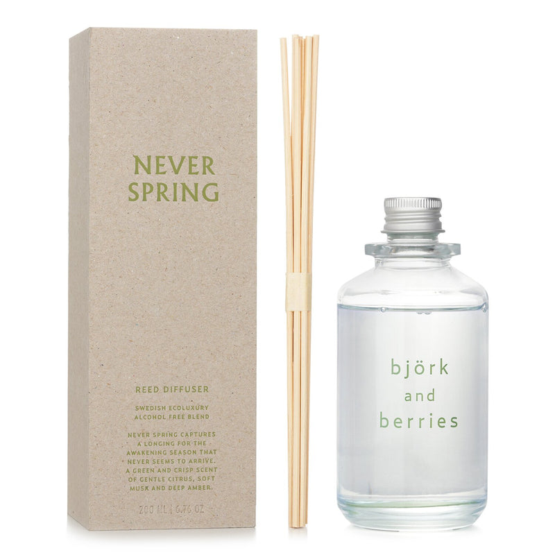 ビヨルク & ベリーズ  Never Spring Reed Diffuser   200ml/6.76oz
