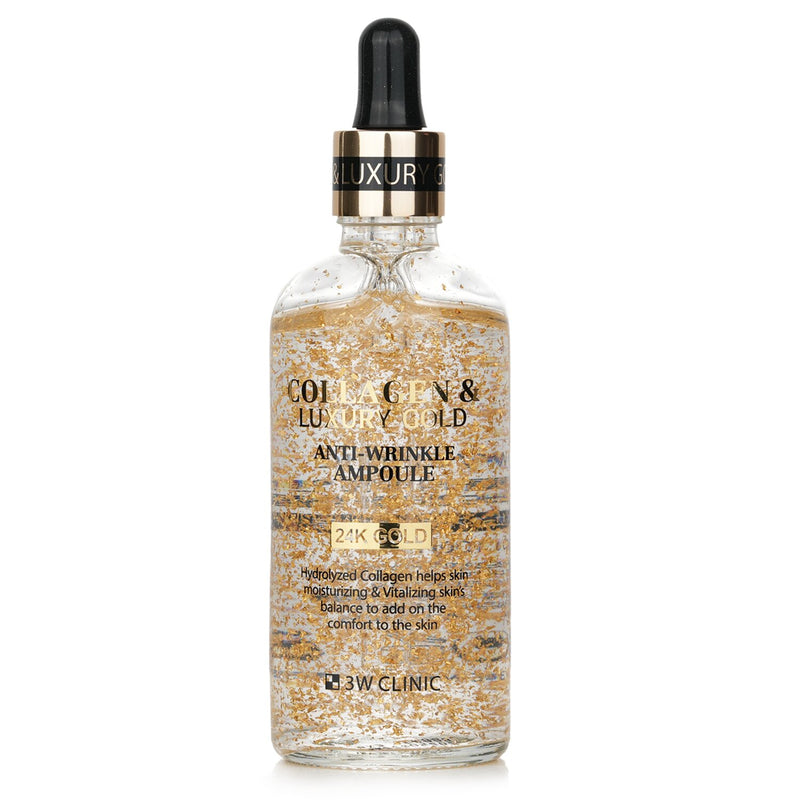3Wクリニック  Collagen & Luxury Gold Anti-Wrinkle Ampoule   100ml/3.38oz