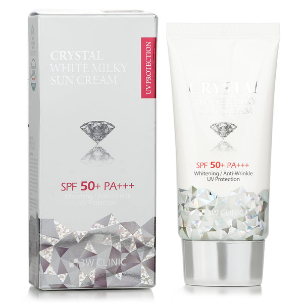 3Wクリニック  Crystal White Milky Sun Cream SPF 50+/PA+++   50ml