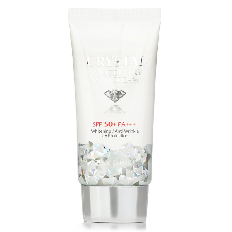 3Wクリニック  Crystal White Milky Sun Cream SPF 50+/PA+++   50ml