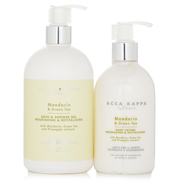 アッカカッパ  Mandarin & Green Tea Body Care Gift Set:   2pcs