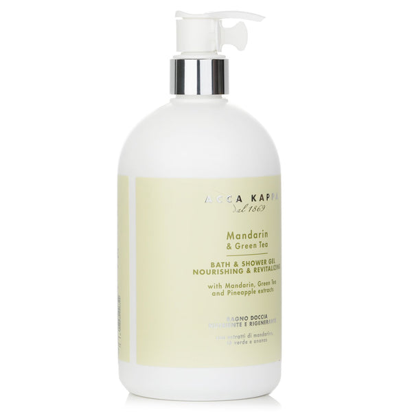 アッカカッパ  Mandarin & Green Tea Bath & Shower Gel   500ml/17oz
