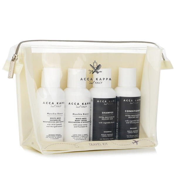 アッカカッパ  White Moss Body Care Travel Kit   4pcs