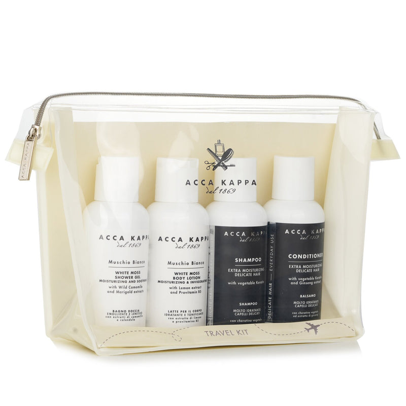 アッカカッパ  White Moss Body Care Travel Kit   4pcs