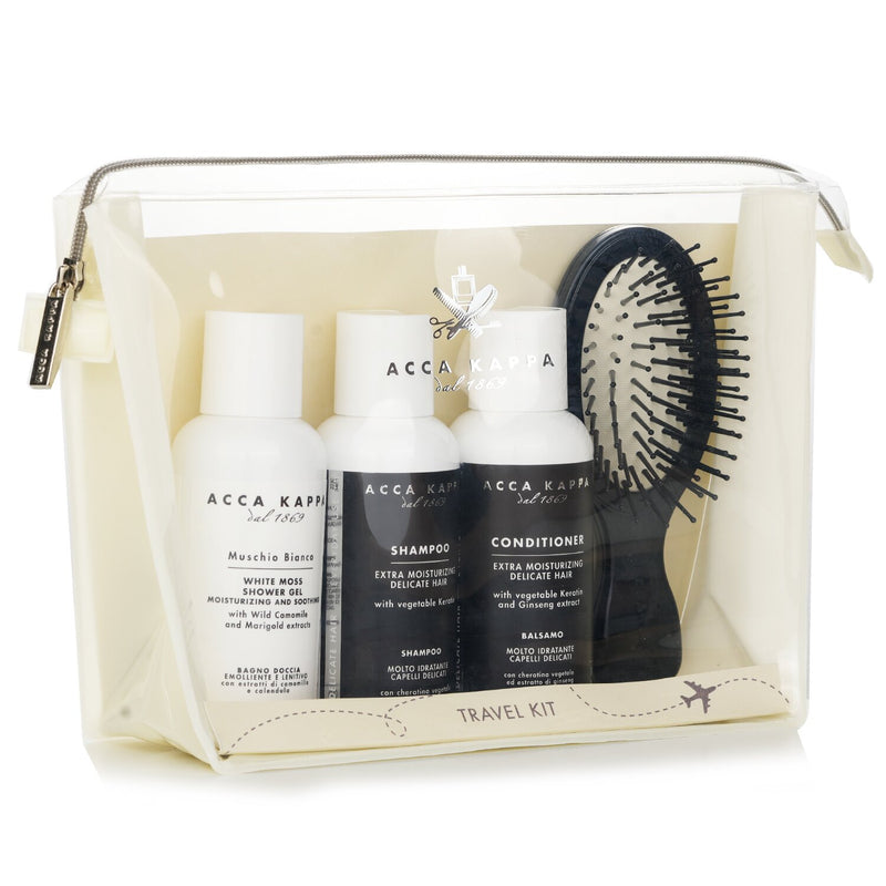 アッカカッパ  White Moss Hair Care Travel Kit   4pcs