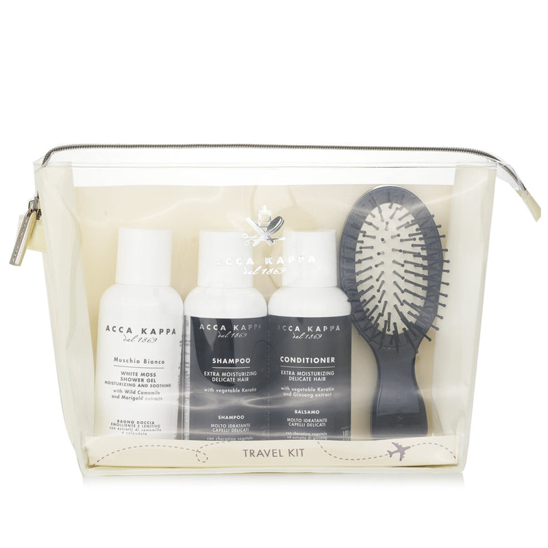 アッカカッパ  White Moss Hair Care Travel Kit   4pcs