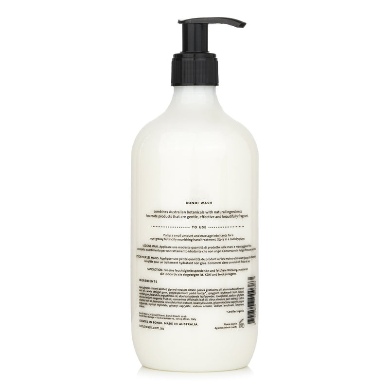 ボンダイウォッシュ  Hand Lotion - # Tasmanian Pepper & Lavender   500ml/16.9oz