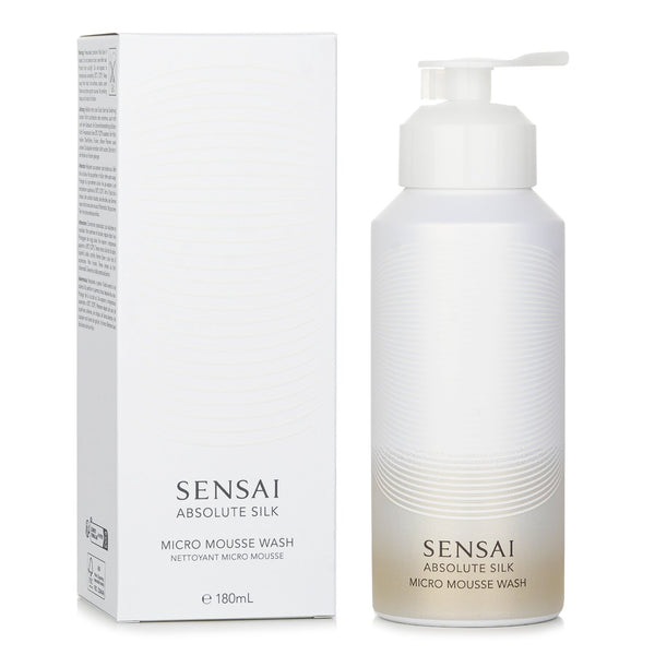 カネボウ  Sensai Absolute Silk Micro Mousse Wash   180ml