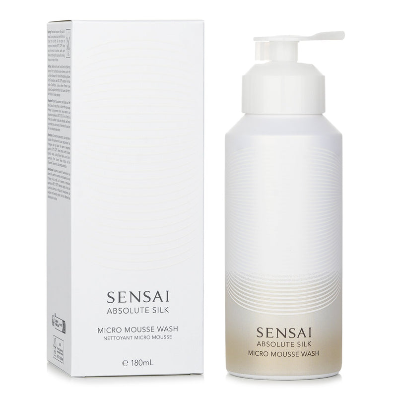 カネボウ  Sensai Absolute Silk Micro Mousse Wash   180ml