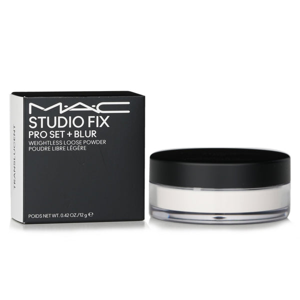マック  Studio Fix Pro Set + Blur Weightless Loose Powder - # Translucent   12g/0.42oz
