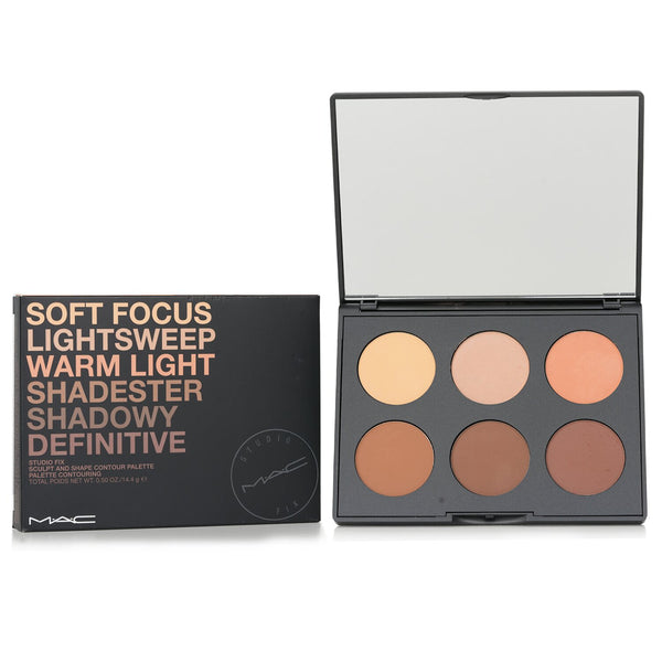 マック  Studio Fix Sculpt And Shape Contour Palette  - # Medium Dark/Dark   14.4g/0.5oz