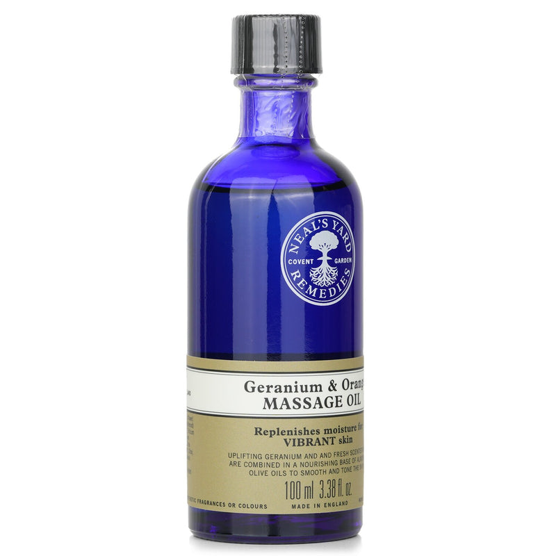 ニールズヤード レメディーズ  Geranium & Orange Massage Oil   100ml/3.38oz