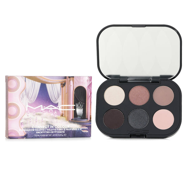マック  Connection In Colour Eye Shadow (6x Eyeshadow) Palette - # Encrypted Kryptonite   6.25g/0.22oz