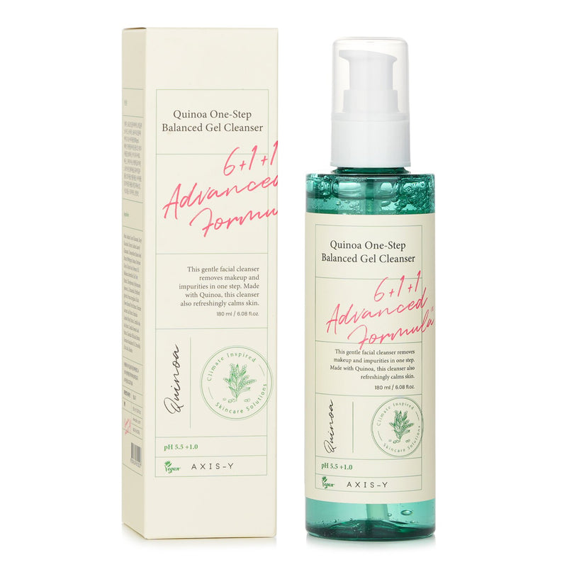 AXIS-Y  Quinoa One-Step Balanced Gel Cleanser   180ml/6.08oz