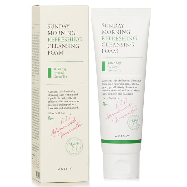 AXIS-Y  Sunday Morning Refreshing Cleansing Foam   120ml/4.05oz
