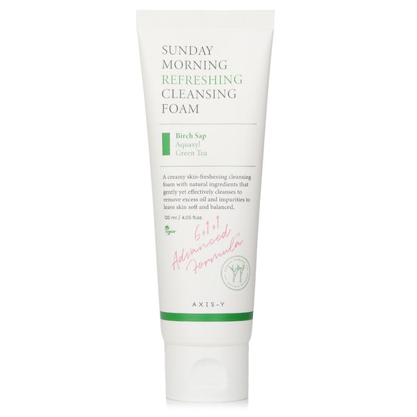 AXIS-Y  Sunday Morning Refreshing Cleansing Foam   120ml/4.05oz