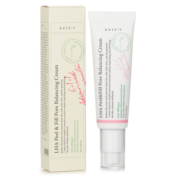 AXIS-Y  LHA Peel & Fill Pore Balancing Cream   50ml/1.69oz