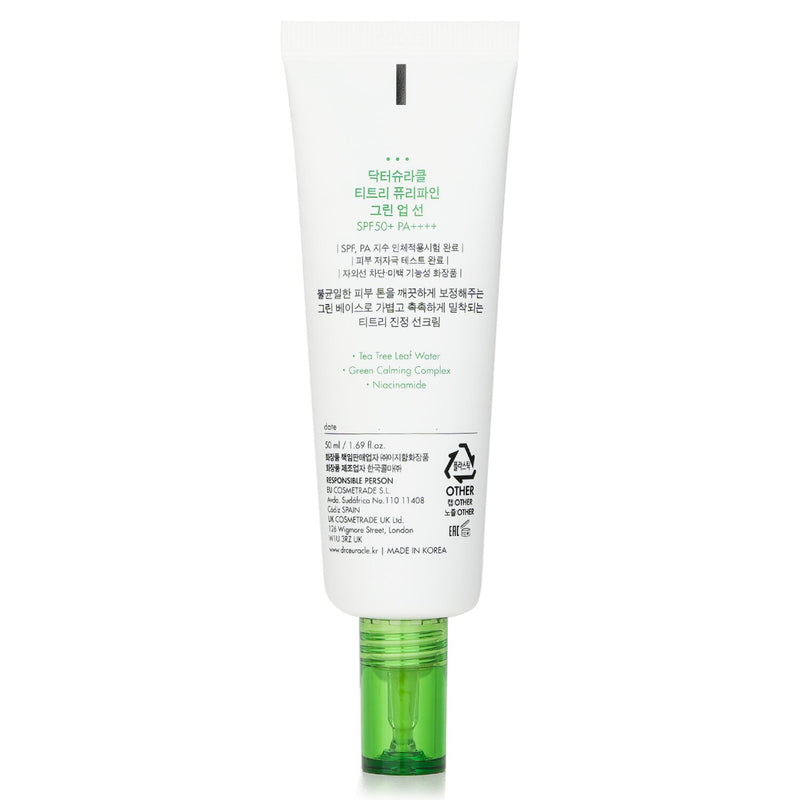 ドクターシュラクル  Tea Tree Purifine Green Up Sun SPF 50   50ml/1.69oz