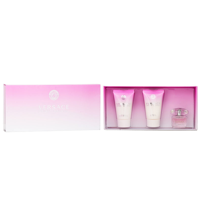 ヴェルサーチ  Bright Crystal Coffret (Miniature):   3pcs