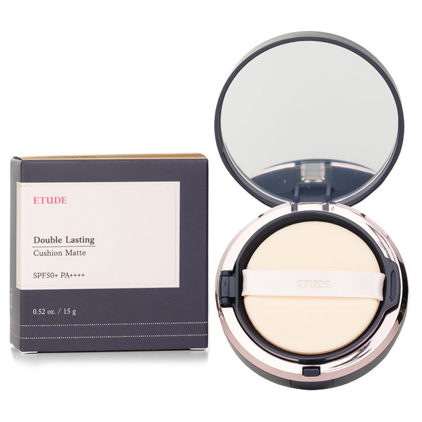 エチュードハウス  Double Lasting Cushion Matte SPF 50 - #17N1 Neutral Vanilla   15g/0.52oz