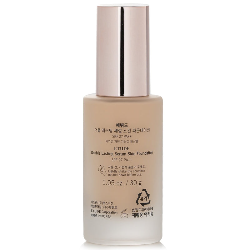 エチュードハウス  Double Lasting Serum Skin Foundation SPF 27 - # 25N1 Tan   30g/1.05oz