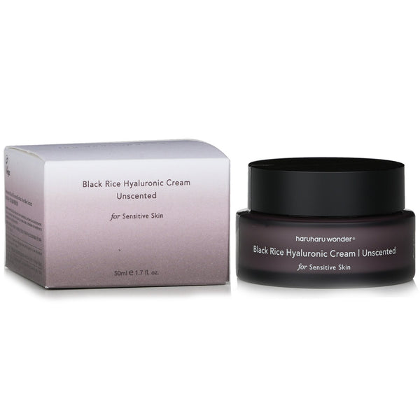 Haruharu Wonder  Black Rice Hyaluronic Cream (Unscented)   50ml/1.7oz