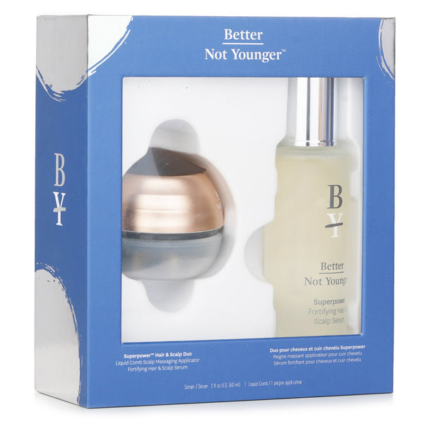 Better Not Younger  Superpower Hair & Scalp Duo   2pcs
