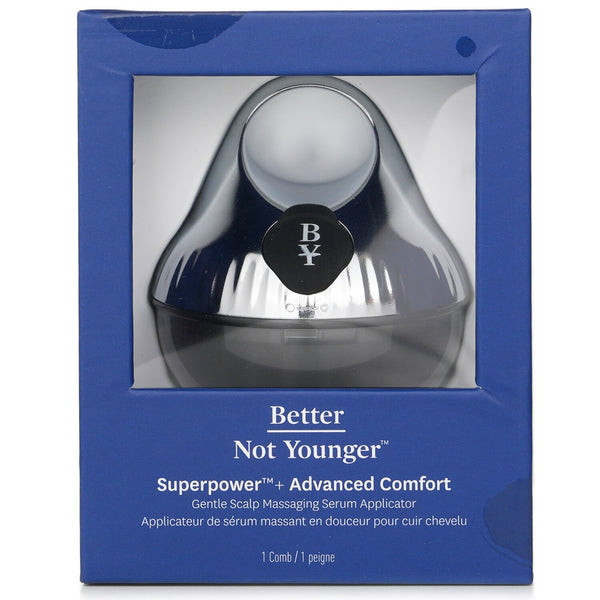 Better Not Younger  Superpower+ Advanced Comfort Gentle Scalp Massaging Serum Applicator   1pc