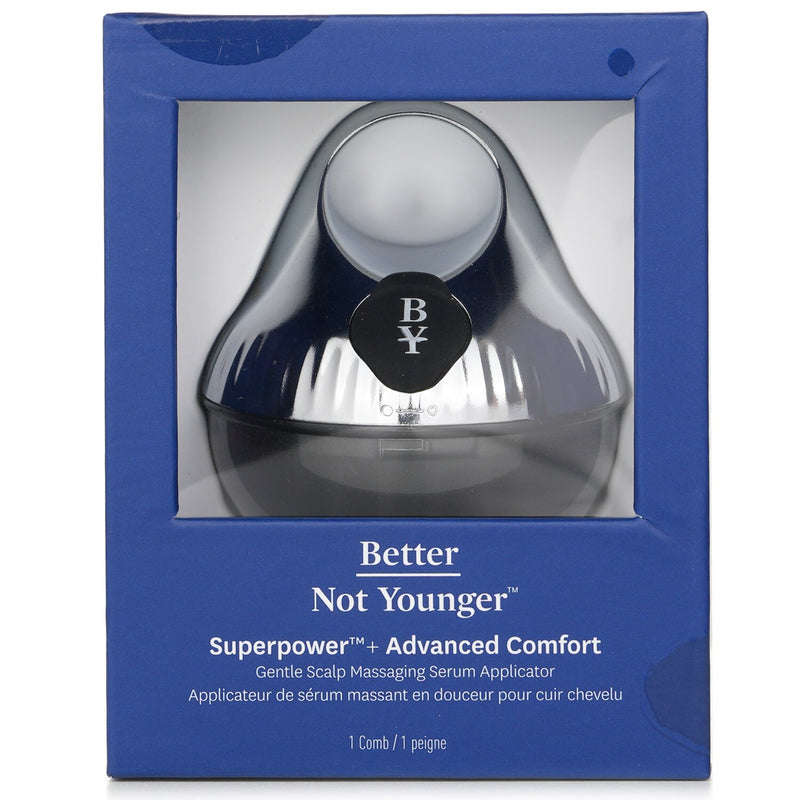 Better Not Younger  Superpower+ Advanced Comfort Gentle Scalp Massaging Serum Applicator   1pc
