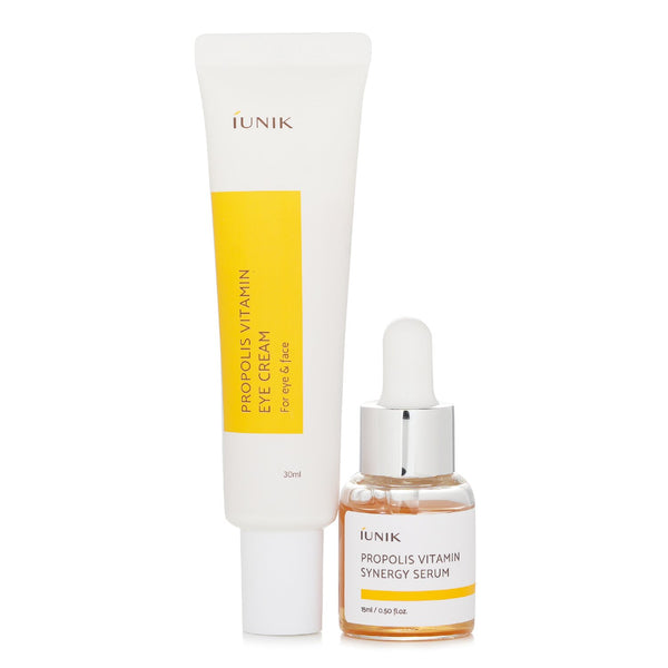 iUNIK  Propolis Vitamin Eye Cream Set   2pcs