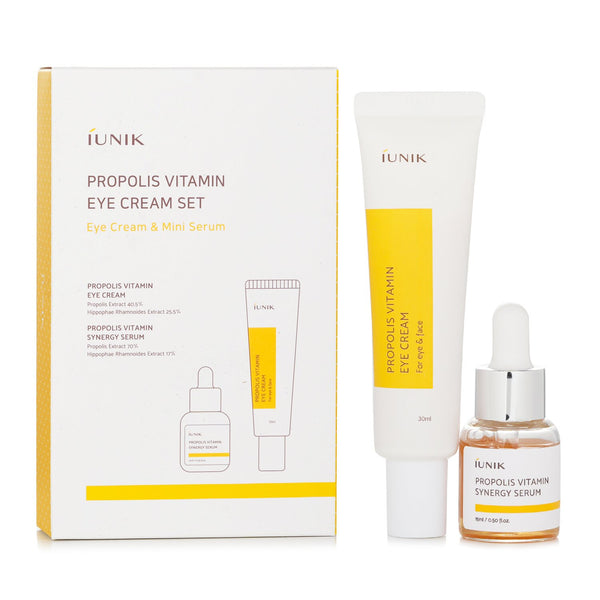 iUNIK  Propolis Vitamin Eye Cream Set   2pcs