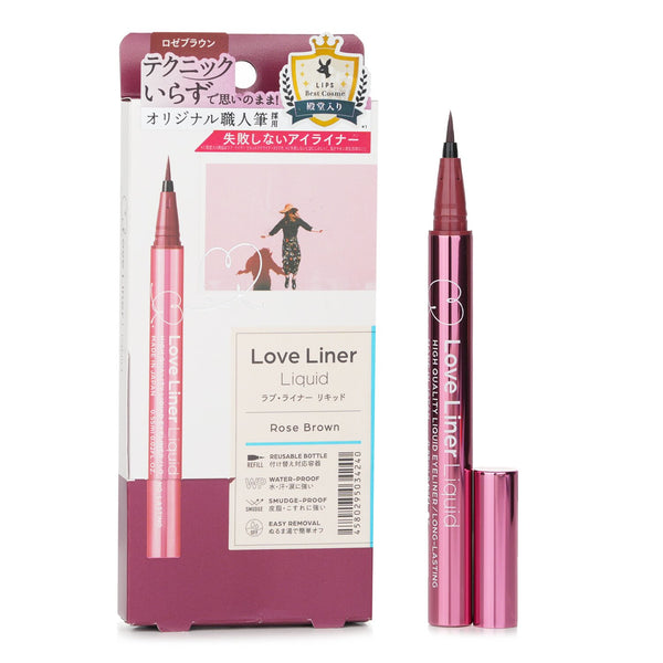 ラブライナー  リキッドアイライナー - # ロゼブラウン   0.55ml/0.02oz