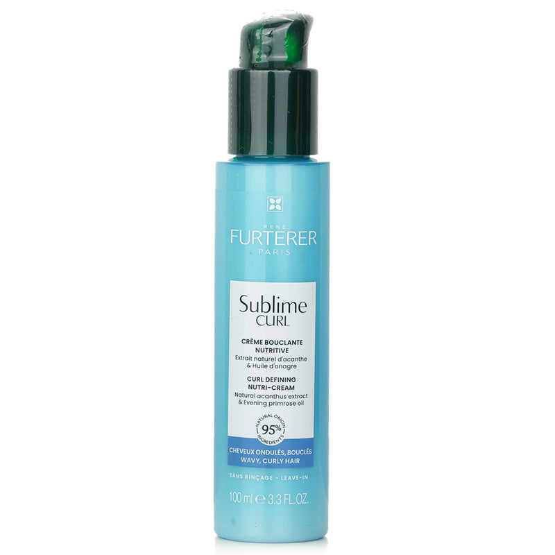 ルネ フルトレール  Sublime Curl Curl Defining Nutri Cream (Wavy Curly Hair)   100ml/3.3oz
