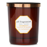 pH fragrances  Scented Candle Gardenia & Jasmine Of Cashmere   180g/6.3oz