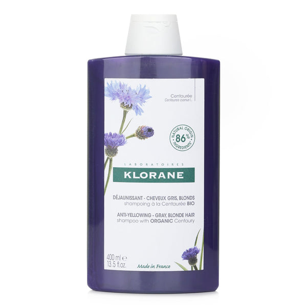クロラーヌ  Shampoo With Organic Centaury (Anti Yellowing Gray Blonde Hair)   400ml/13.5oz