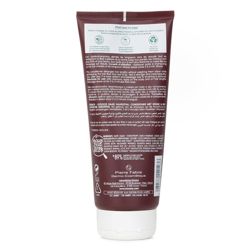 クロラーヌ  Conditioner With Quinine & Organic Edelweiss (Strength Thinning Hair)   200ml